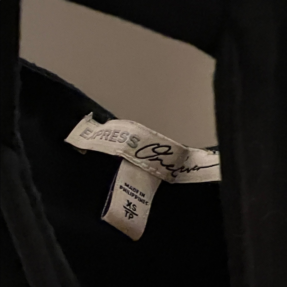 Express Black Halter Bodysuit - image 2